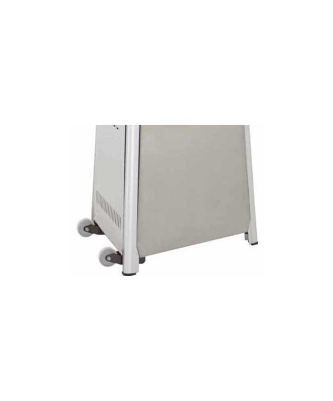 Tall Commercial Triangle Glass Tube Heater-Stainless Steel - Image 4